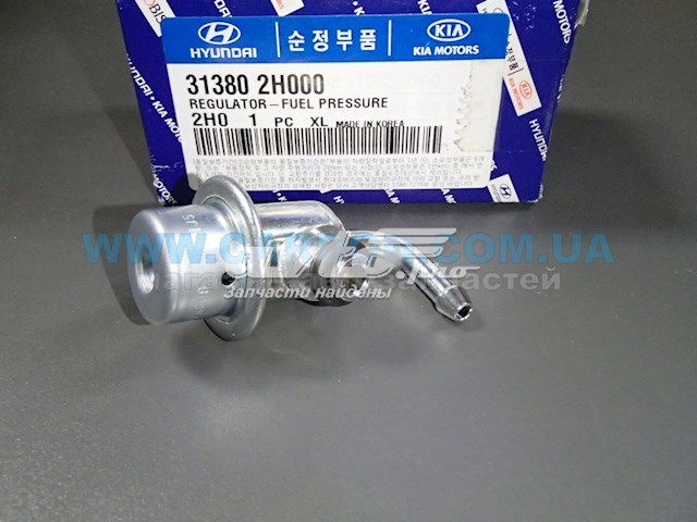 Regulador de presión de combustible, rampa de inyectores HYUNDAI 313802H000