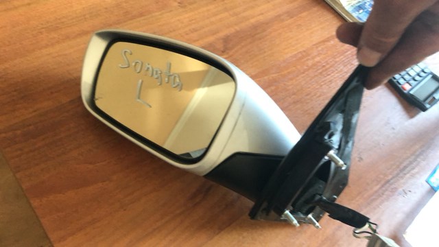 Espejo de retrovisor izquierdo 876103S070 Hyundai/Kia