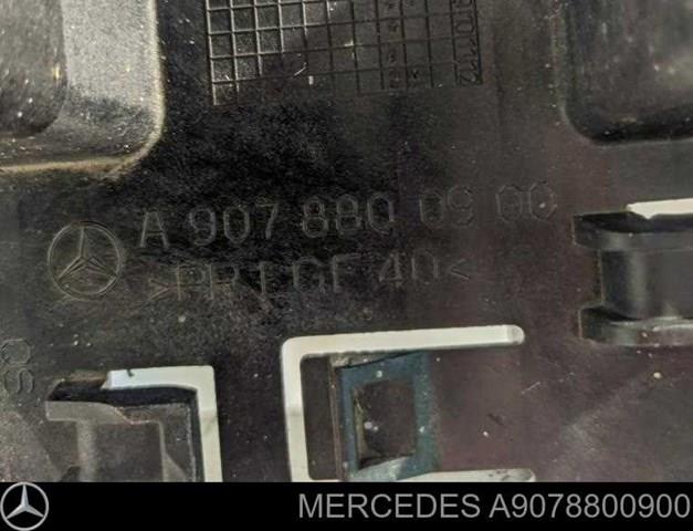 9078800900 Mercedes Soporte de radiador completo (panel de montaje para foco)