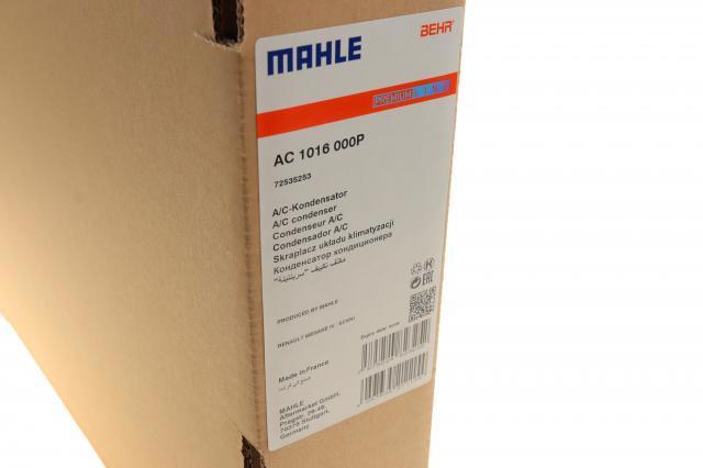 AC 1016 000P Mahle Original condensador aire acondicionado