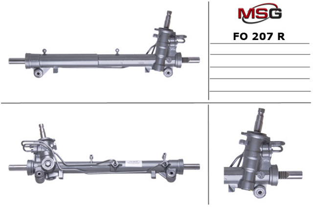 FO207R MSG Rebuilding Cremallera caja de direccion