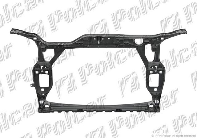 Soporte de radiador 136504 Polcar