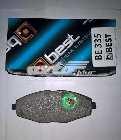 Pastillas de freno delanteras de disco BEST BE335