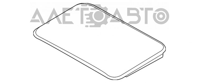 816103X000 Hyundai/Kia Tapa de techo corredizo