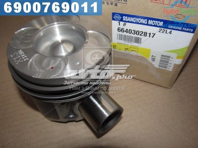 6640302817 Ssang Yong pistón completo para 1 cilindro, std