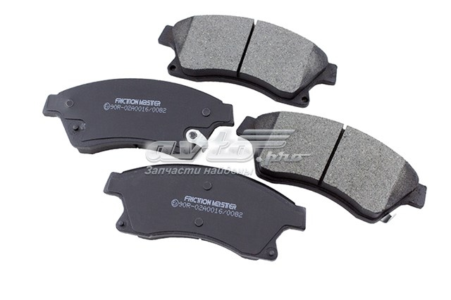 Pastillas de freno delanteras de disco FRICTION MASTER MKD1522