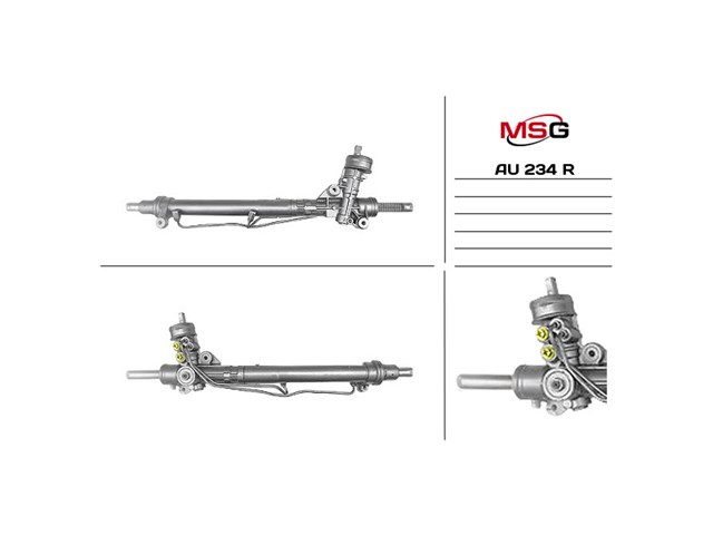 AU234R MSG Rebuilding Cremallera caja de direccion