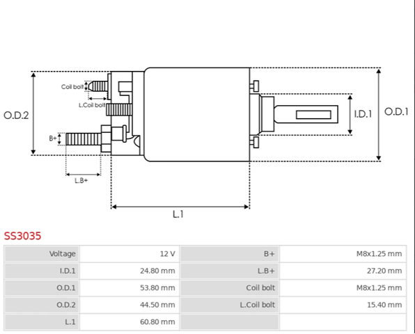 Comprar SS3035 AS/Auto Storm Interruptor magnético de arranque