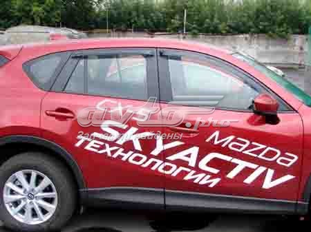 Juego de deflectores de aire de ventanillas, 4 piezas para Mazda CX-5 (KE)