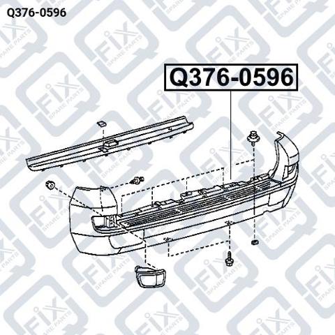 Q3760596 Q-fix Defensa trasero