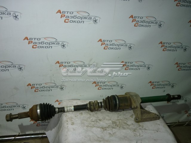 39100BB02B Nissan árbol de transmisión delantero derecho