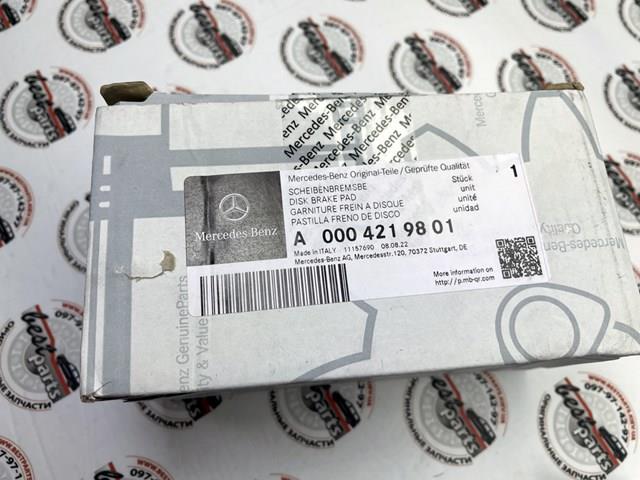 A0004219801 Mercedes Pastillas freno traseras