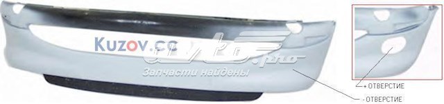 Parachoques delantero FPS FP5507904 precio, desde 46,49 EUR