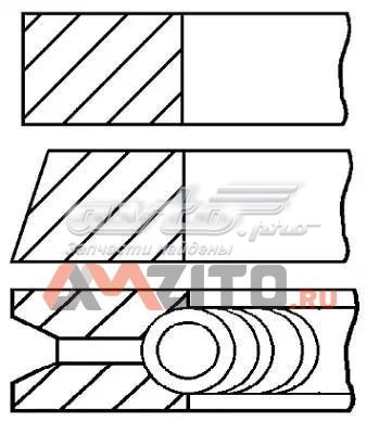 Comprar 0828670000 Goetze Aros de pistón para 1 cilindro, STD