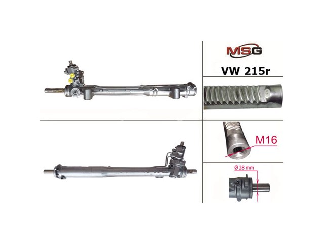 Comprar VW215R MSG Rebuilding Cremallera