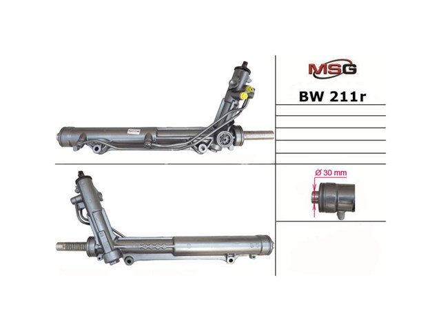 Cremallera de dirección BW211R MSG Rebuilding