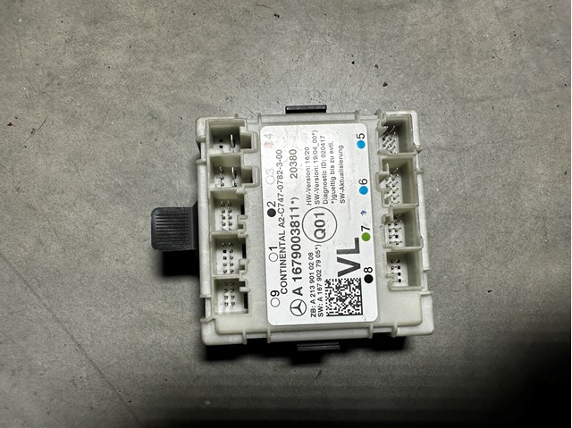 Comprar A167900381180 Mercedes Unidad de confort de la puerta delantera