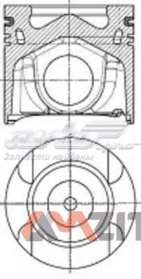 87-435200-00 Nural pistón completo para 1 cilindro, std