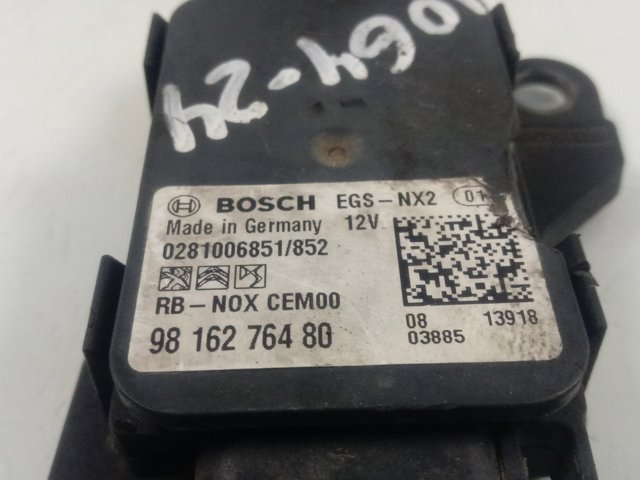 Comprar 9816276480 Opel Sensor de óxidos de nitrógeno NOx delantero