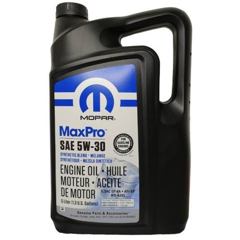 Aceite para motor Chrysler 68518205AA