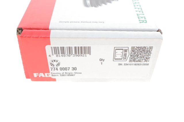 Acoplamiento elástico trasero del cardán 774000730 FAG
