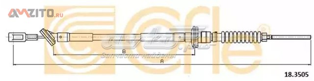 18.3505 Cofle cable de embrague