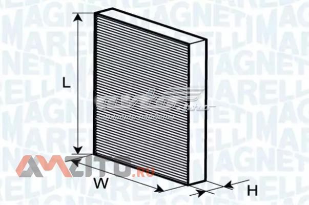 Filtro de habitáculo MAGNETI MARELLI 350203066040