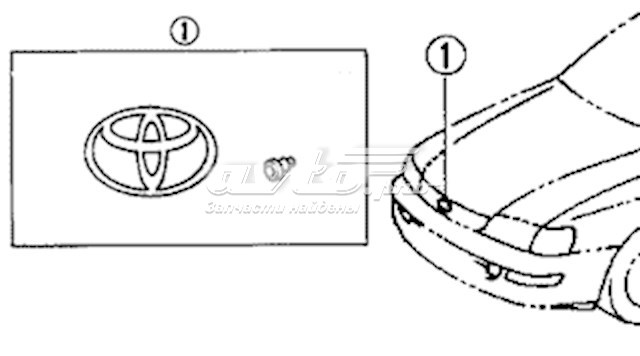 Icono del capó para Toyota Carina (T19)