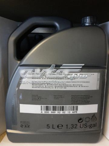 Aceite de motor MERCEDES A000989920213