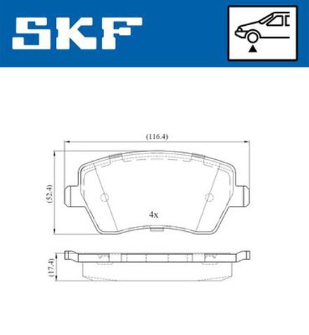 VKBP80003 SKF