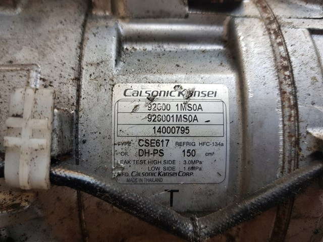 926001MS1C Nissan compresor de aire acondicionado