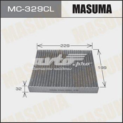 MC329CL Masuma filtro de habitáculo