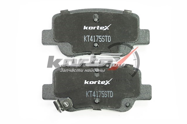 KT3450STD Kortex pastillas de freno delanteras