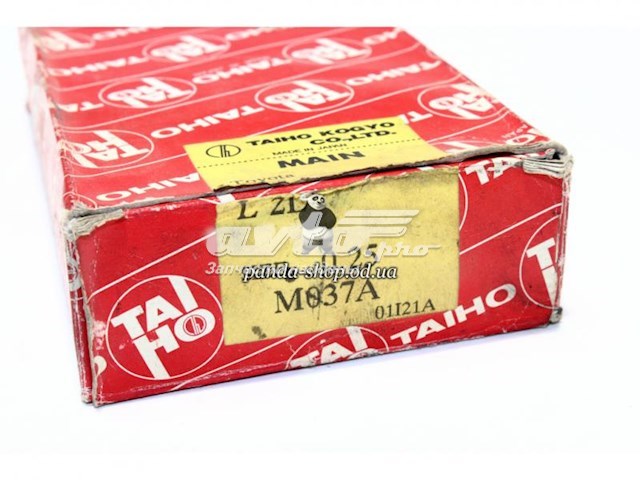 M037025 Taiho juego de cojinetes de cigüeñal, cota de reparación +0,25 mm