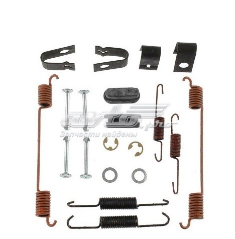 H7288 Carlson kit de montaje, zapatas de freno traseras