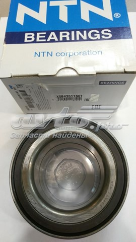 XGB43511S01 SNR Cojinete de cubo delantero/trasero
