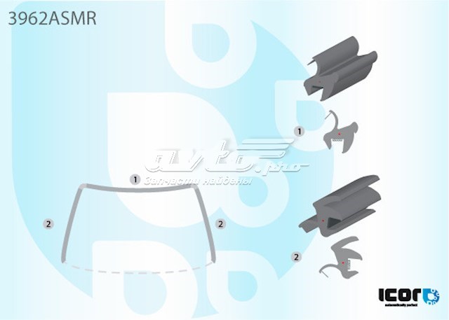 Comprar Moldura de parabrisas Honda CR-V I RD