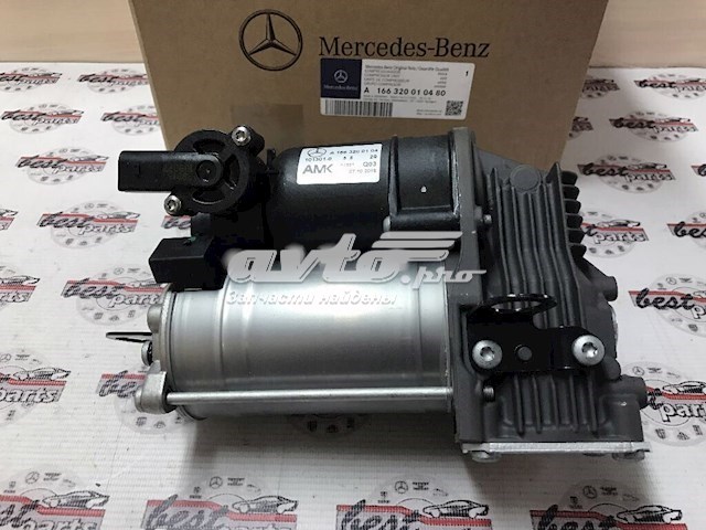 A166320010480 Mercedes bomba de compresor de suspensión neumática