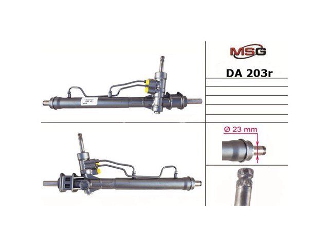 Comprar DA203R MSG Rebuilding Cremallera