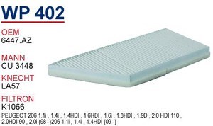 WP402 Wunder Filtro antipolen