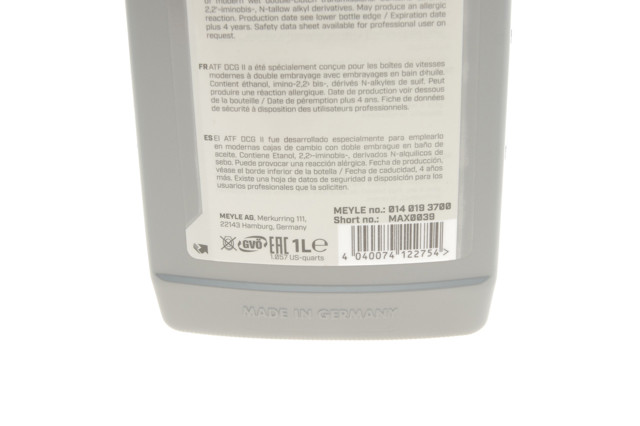Aceite de transmisión Meyle 140193700