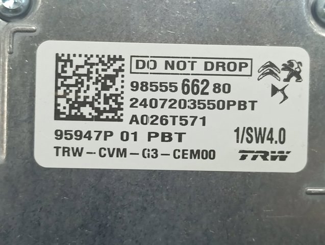 9855566280 Peugeot/Citroen Cámara del sistema de visión