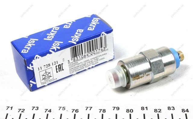Válvula de corte de combustible de la bomba de inyección 11728121 Iskra