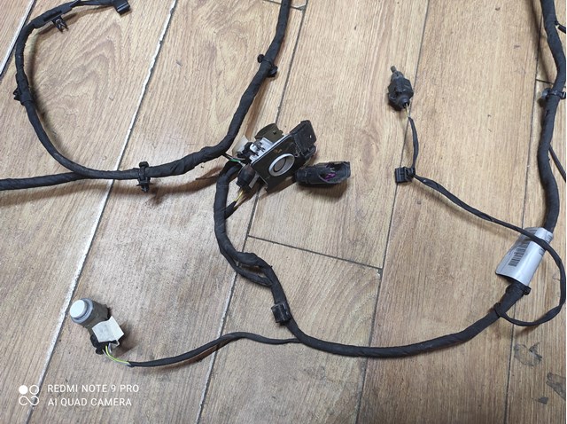 Cable de sensor de aparcamiento del parachoques delantero 4KE971095BM VAG