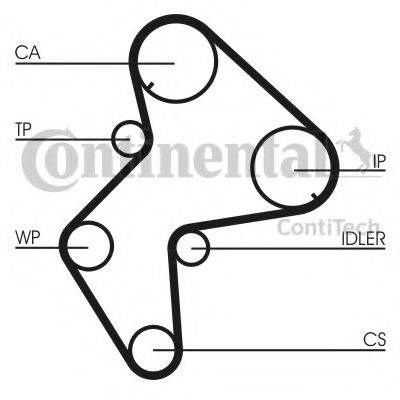 CT775 Continental/Siemens Correa dentada