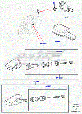 LR043162 Land Rover