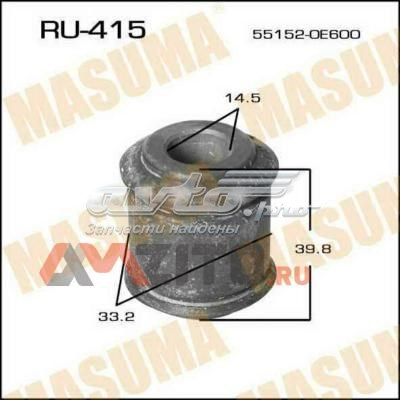 Buje del brazo transversal trasero Masuma RU415 precio, desde 5,86 EUR
