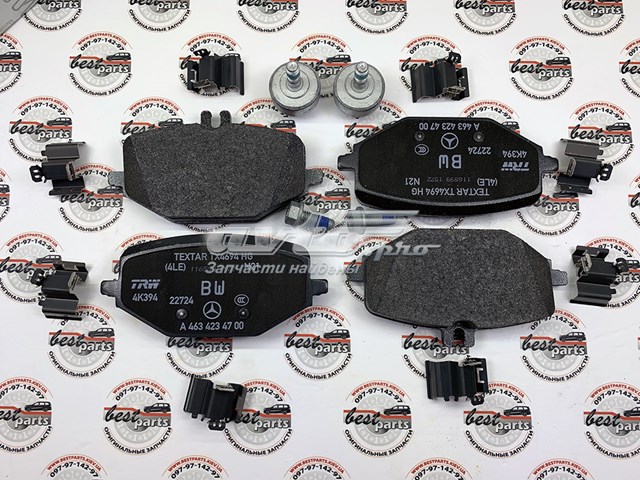 Comprar A0004203805 Mercedes Pastillas de freno traseras