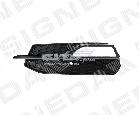 Rejilla del parachoques delantera izquierda 8V3807681G9B9 VAG
