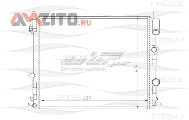 KK0184 FreE-Z radiador refrigeración del motor